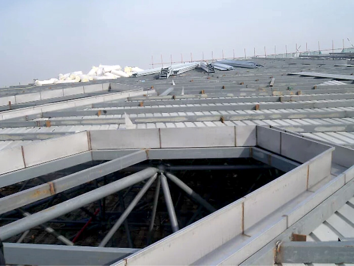 朝阳区安吉县体育馆网架